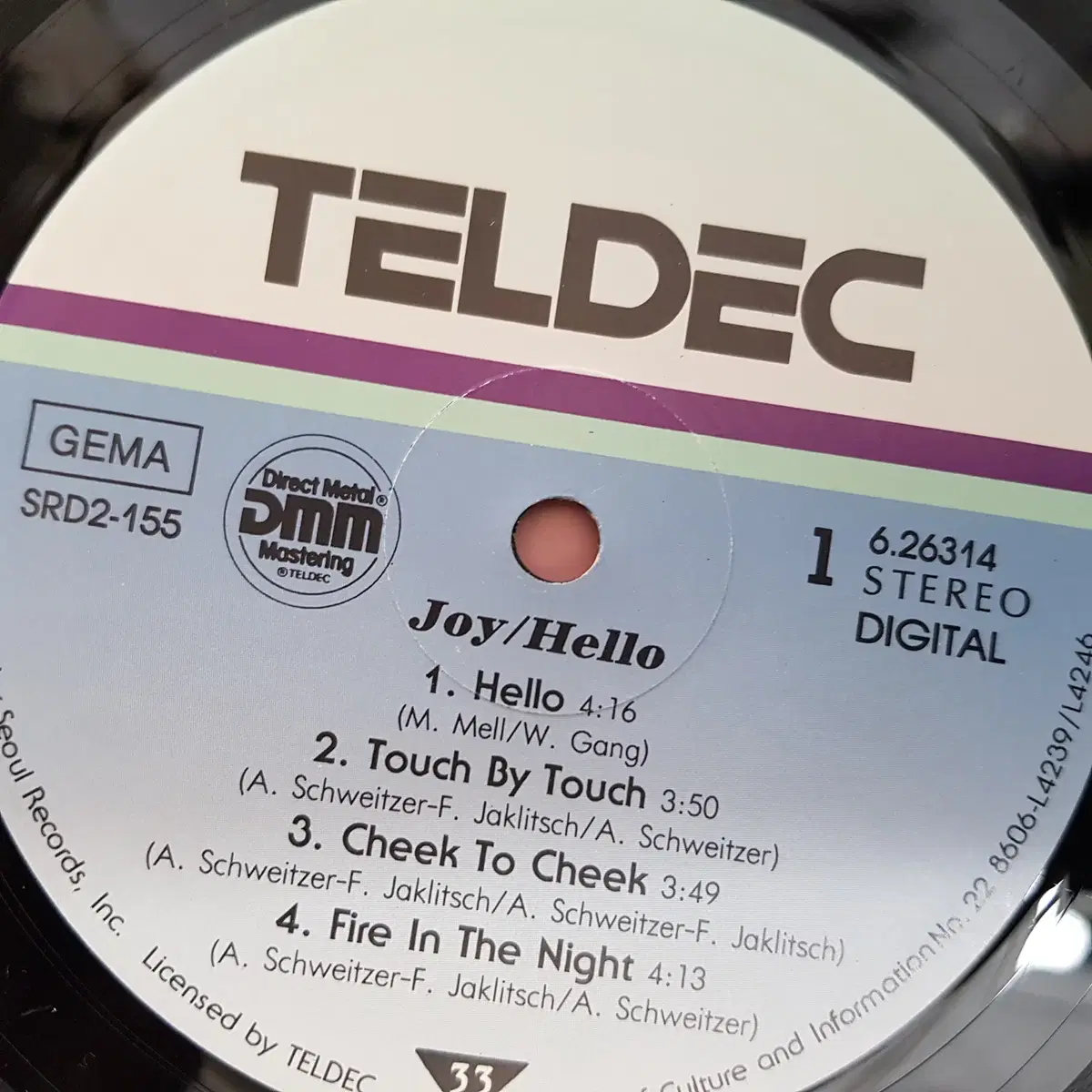 Joy / Hello  LP