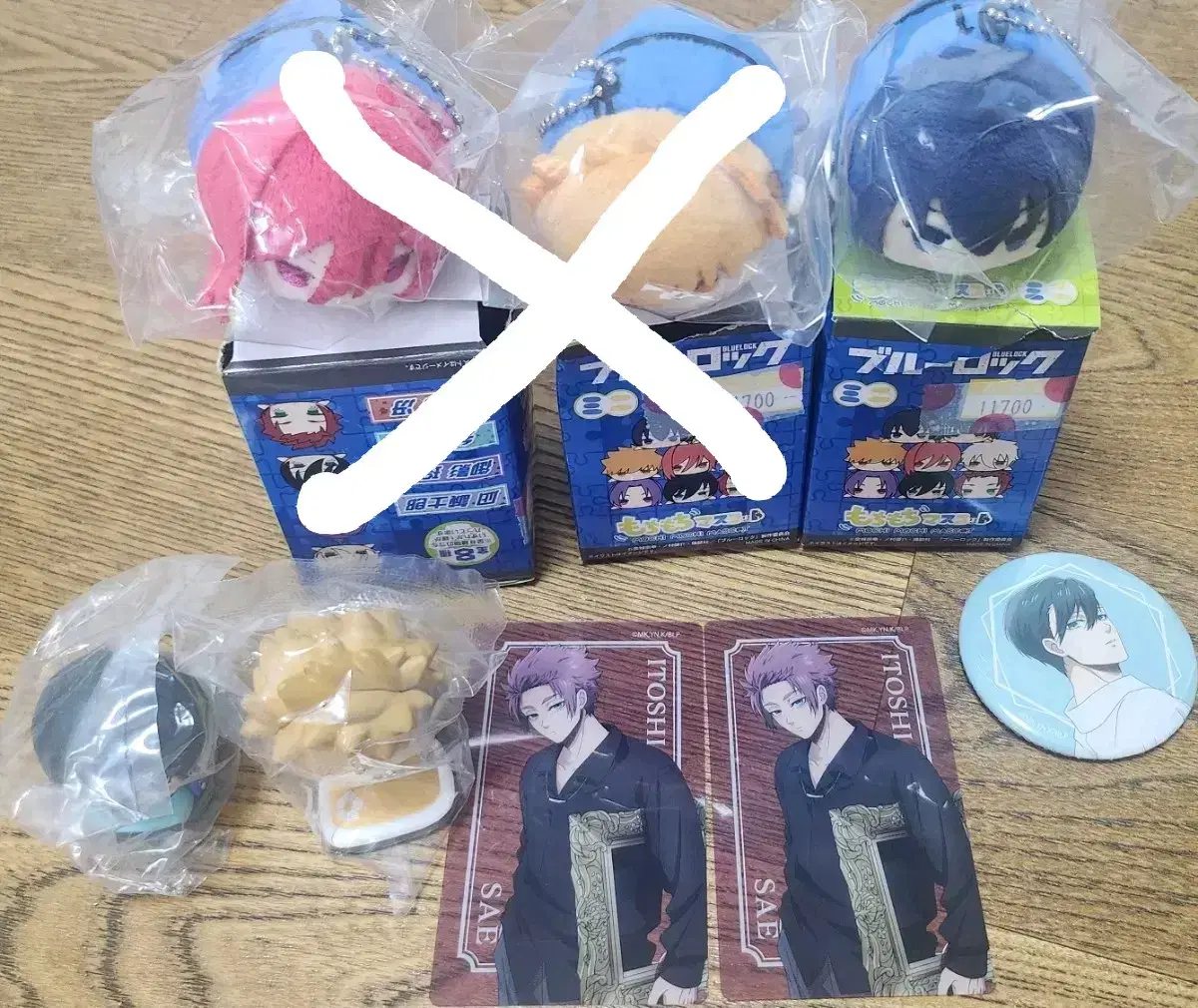 BLUELOCK Mini Mochi,Pop Up Goods,Onemutan Gacha for sale