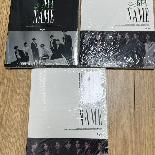 Got7 call my name sealed 3 set