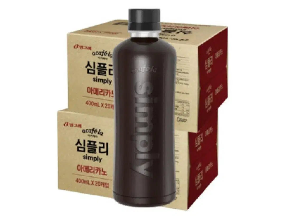 빙그레 아카페라심플리아메리카노커피400MLX40개30900원