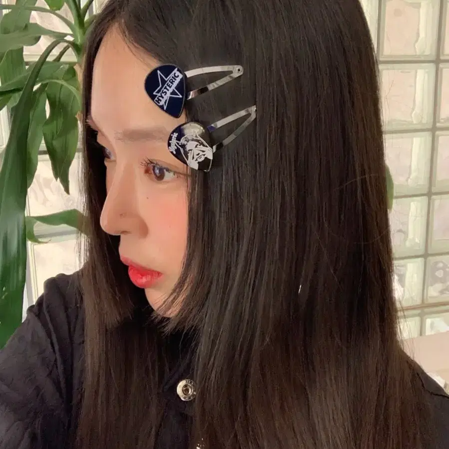 히스테릭 클래머 헤어 핀 hysteric glamour hair pins