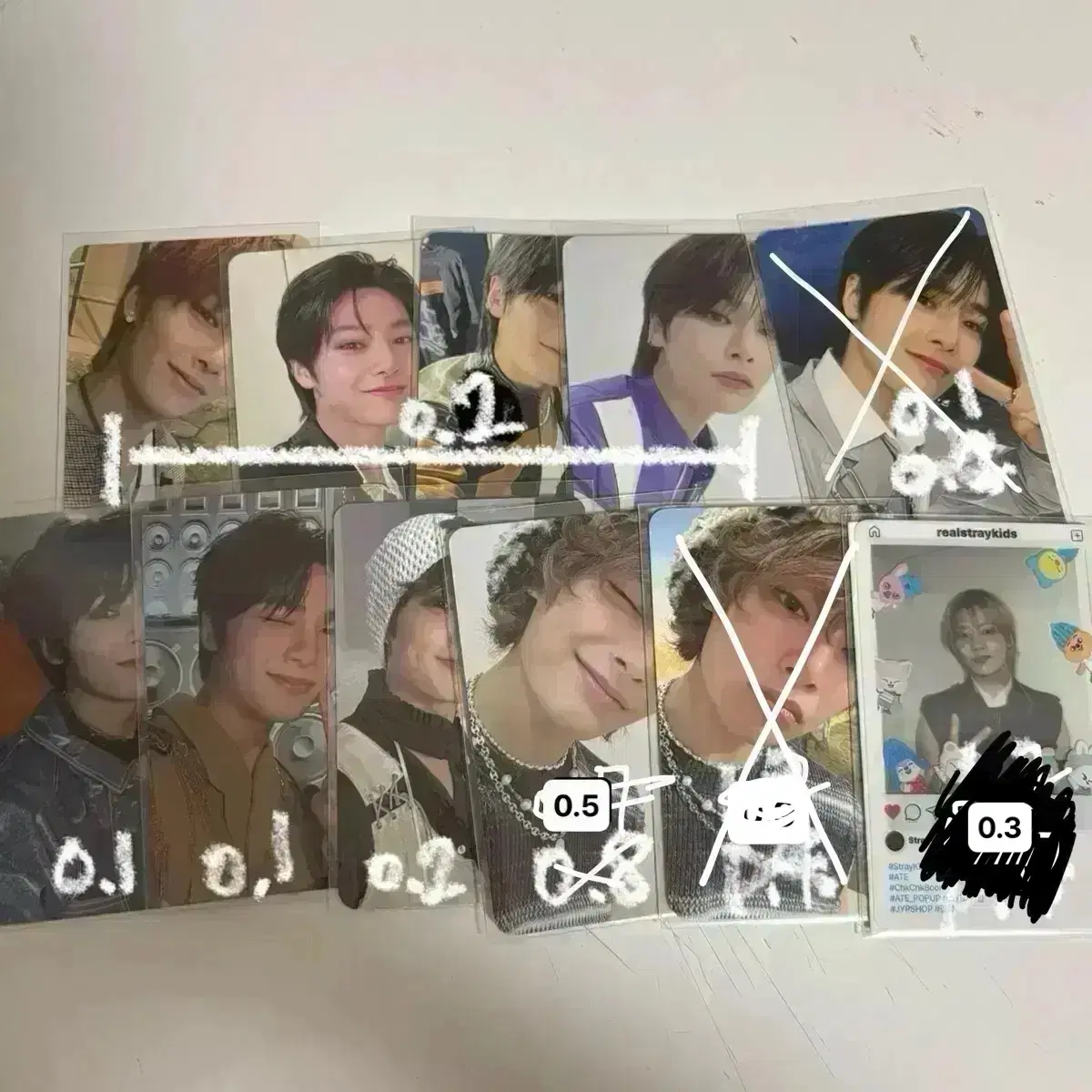 Straykids ATE pop up photocard WTS