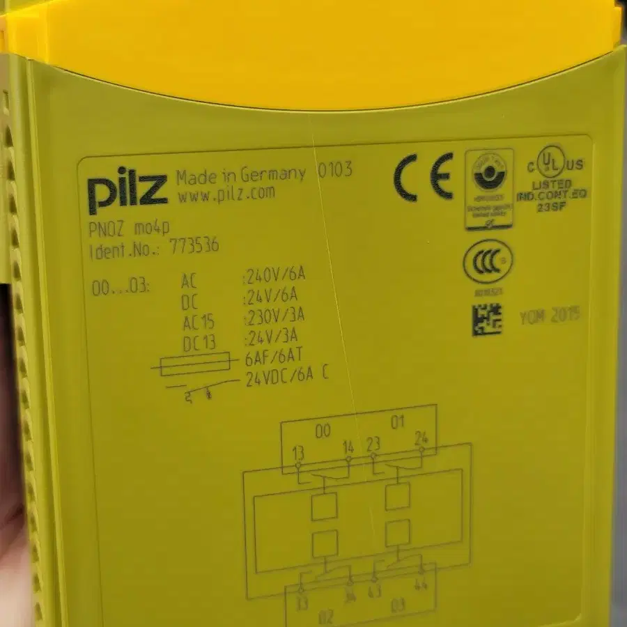 Pilz PNOZ mo4p + m1p ETH 1셋트