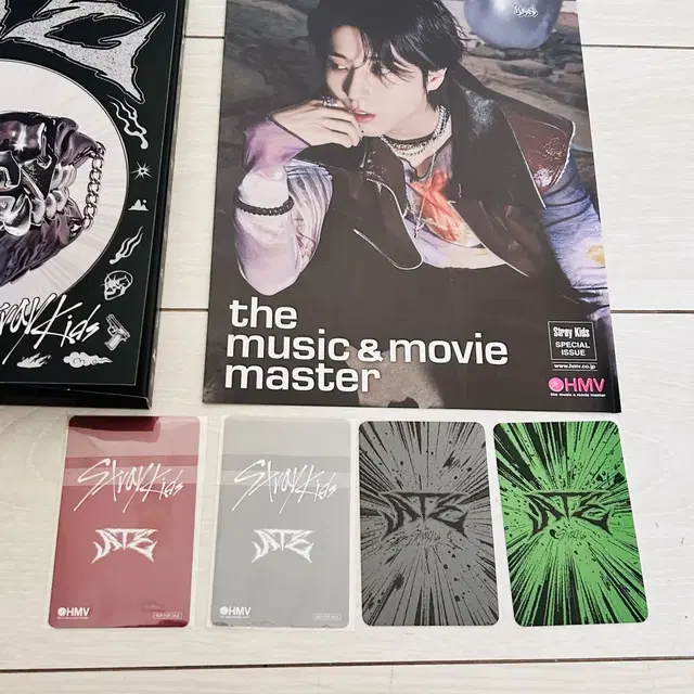 스트레이키즈 ATE 한 일본 HMV 일괄판매 미공포 럭드 포카 스키즈