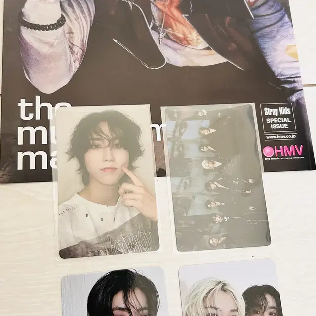 스트레이키즈 ATE 한 일본 HMV 일괄판매 미공포 럭드 포카 스키즈