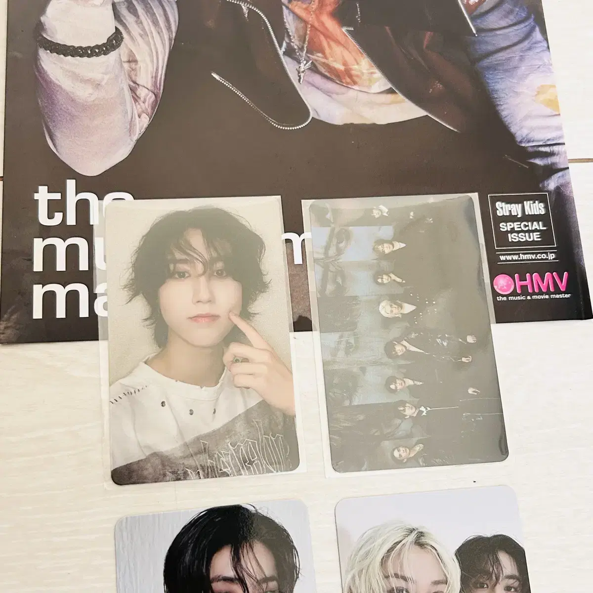 스트레이키즈 ATE 한 일본 HMV 일괄판매 미공포 럭드 포카 스키즈