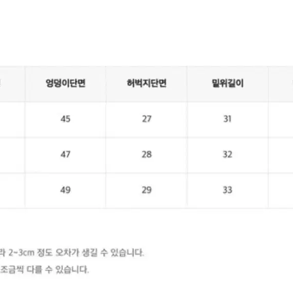 히니크 로빗 와이드 롱 데님 s