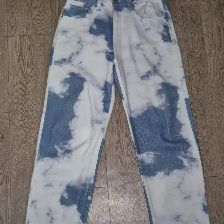 Jaded London Cloud Print Jeans