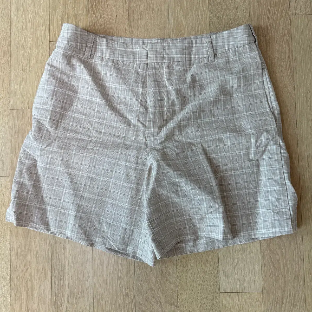 COS COS Relaxed Fit Check Shorts Vahn Size 48