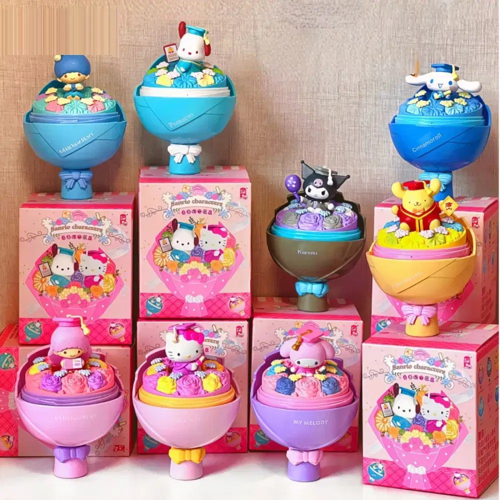 Sanrio Bouquet Figures