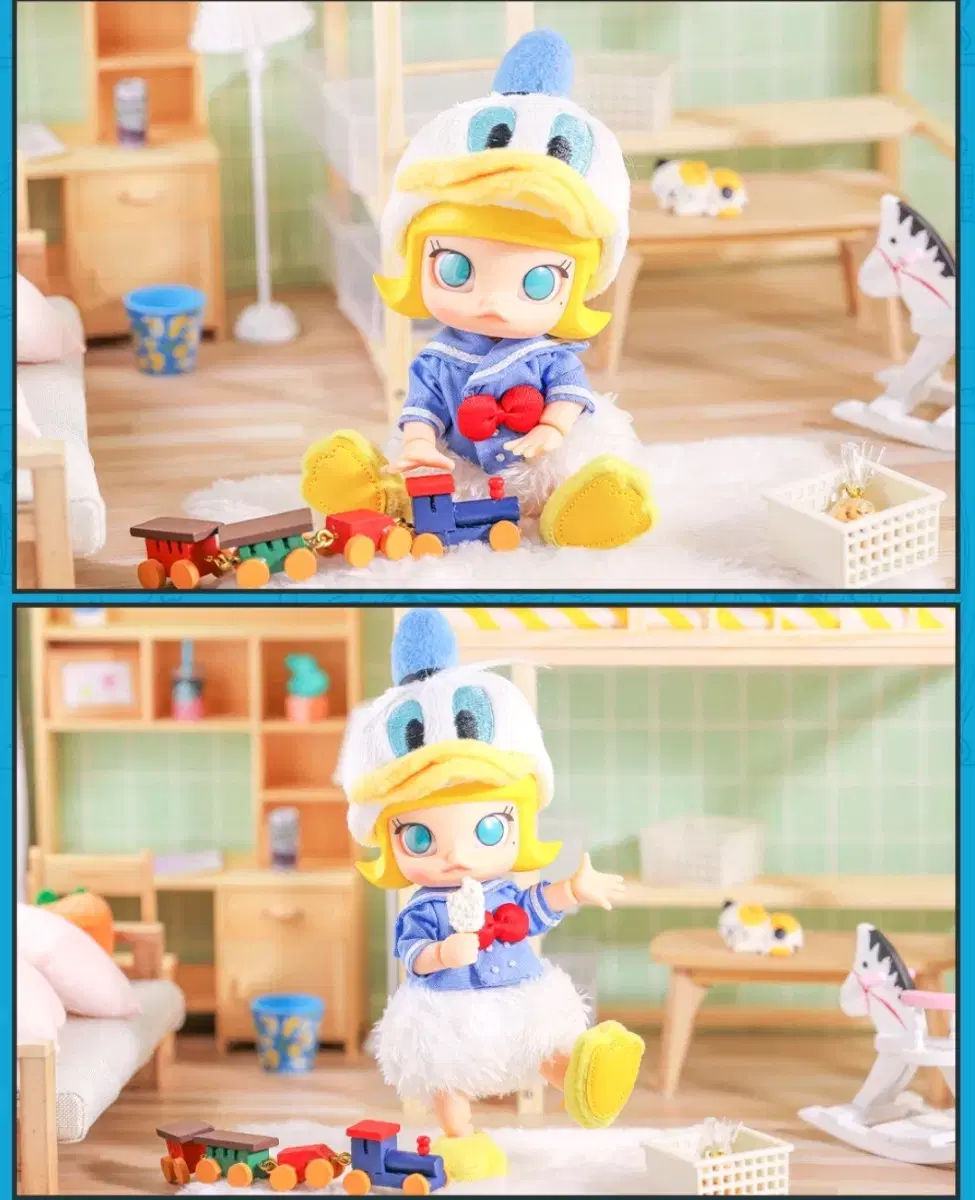 Pop Mart Molly Duck - Molly BJD Donald Duck