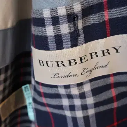 BURBERRY/버버리/캠든/카카코트/더스티블루/46