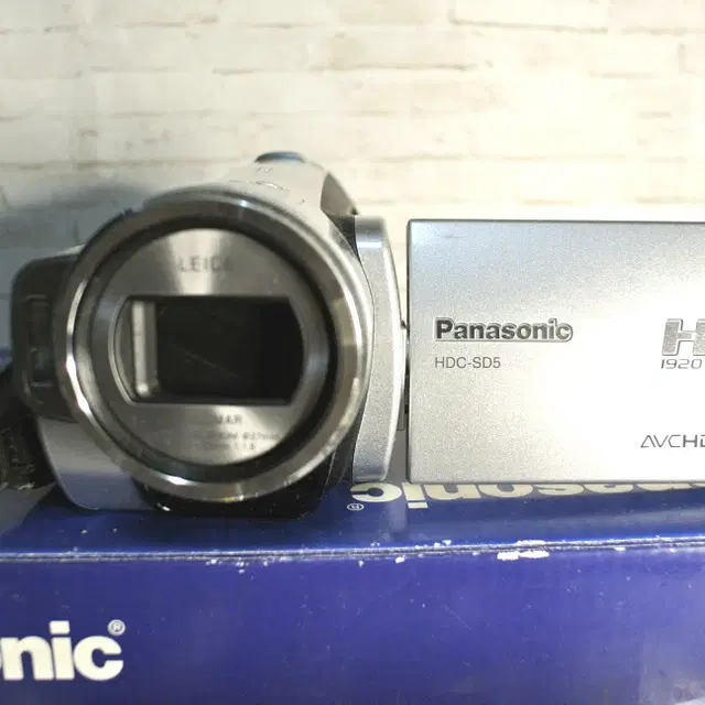 Panasonic HDC SD5 풀박스 빈티지캠코더