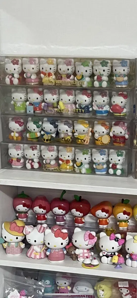 Fruit Kitty Figures Set