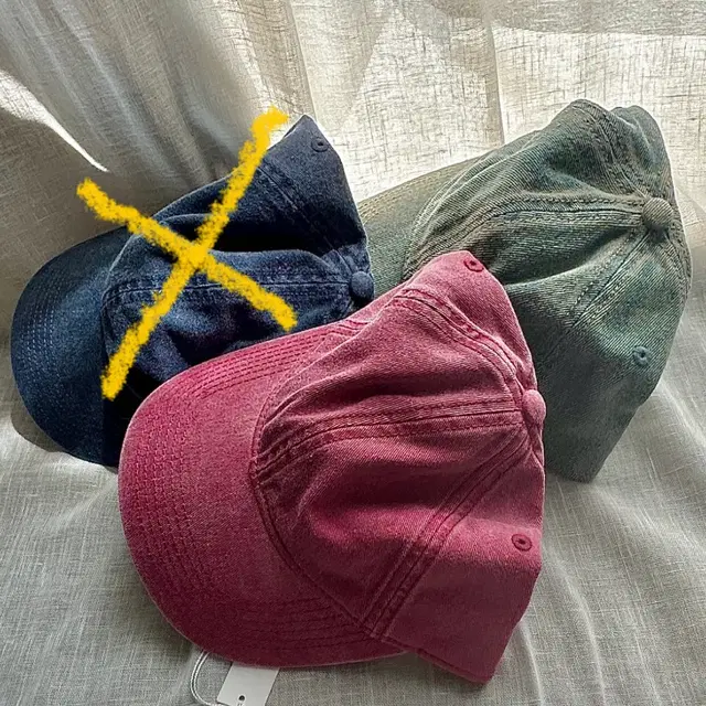 [ARKET] Washed Denim/Cotton Cap 아르켓모자