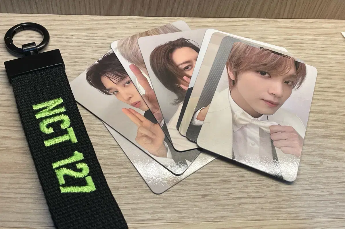 NCT fanmeeting keyring photocard WTS