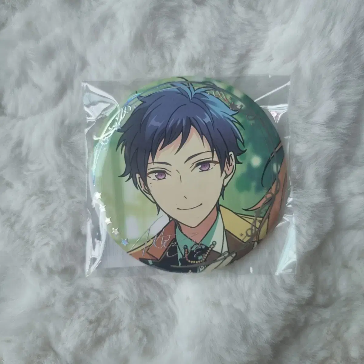 Angsta Yuzuru Jungsta 5th Anniversary Can Badge