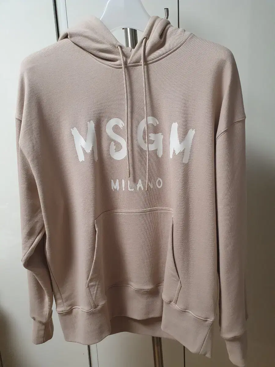 MSGM 밀라노 로고 후드티