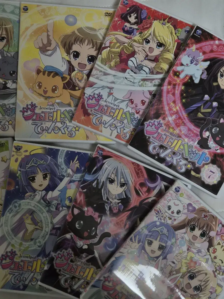 Bulk) Jewelpet Twinkle DVDs 1-13 complete in bulk