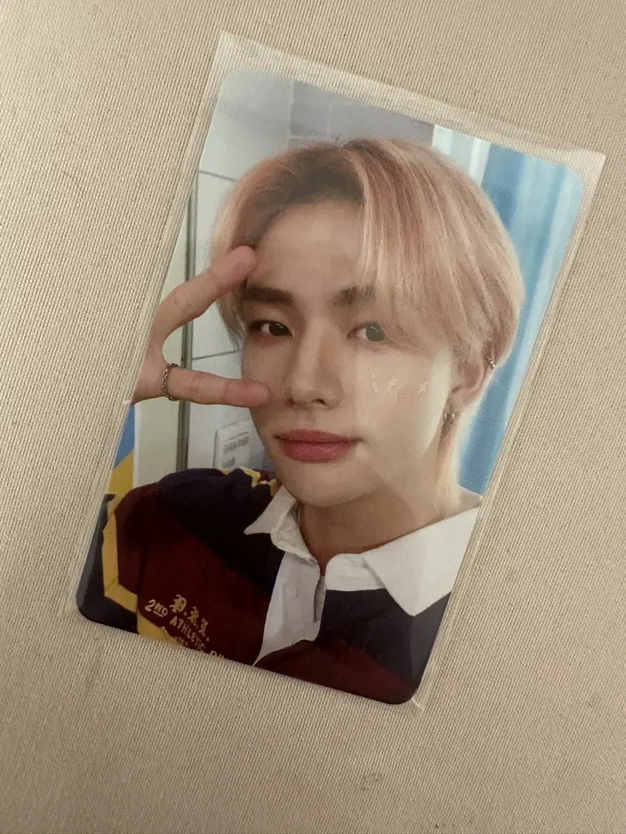 Skz hyunjin Pacific 18th photocard adpocard (Flood)