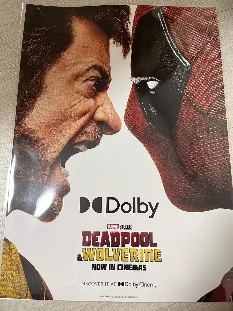 Megabox Deadpool Wolverine Dolby Poster