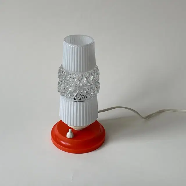 60-70s Orange vintage Lamp