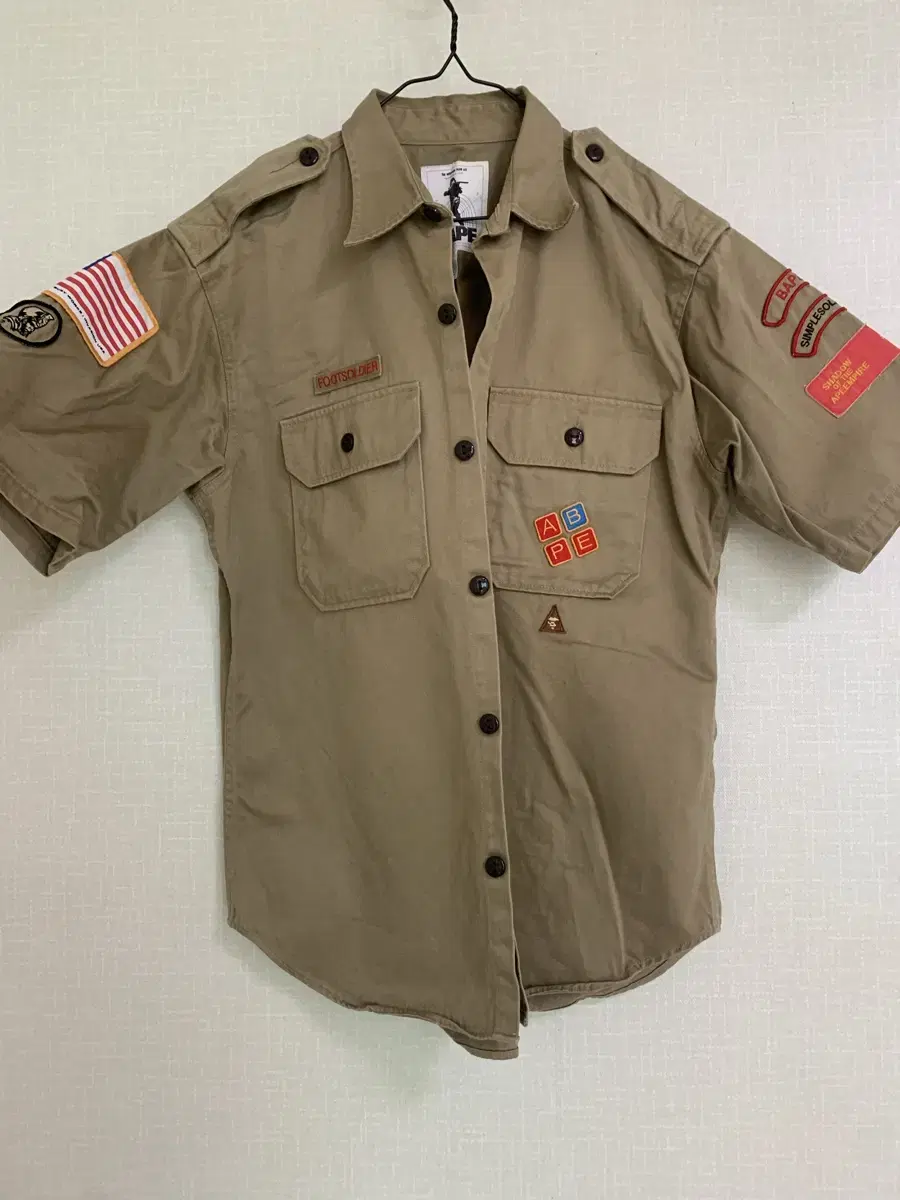 Vape BAPE Scout Short Sleeve Jacket L