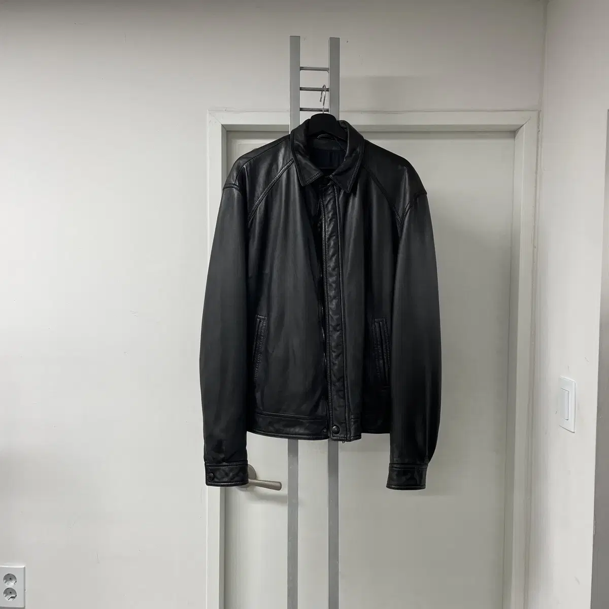 Zegna Leather Jacket 56