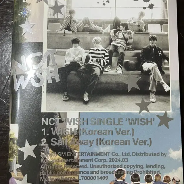 엔시티 위시 위시 개봉 앨범 포카포함 nct wish