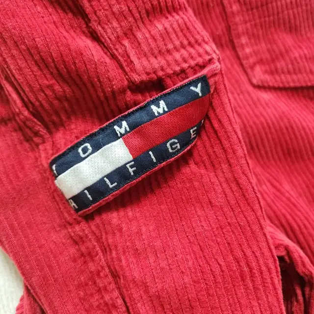 TOMMY HILFIGER  타미 코듀로이 골덴 오버롤 12-18M