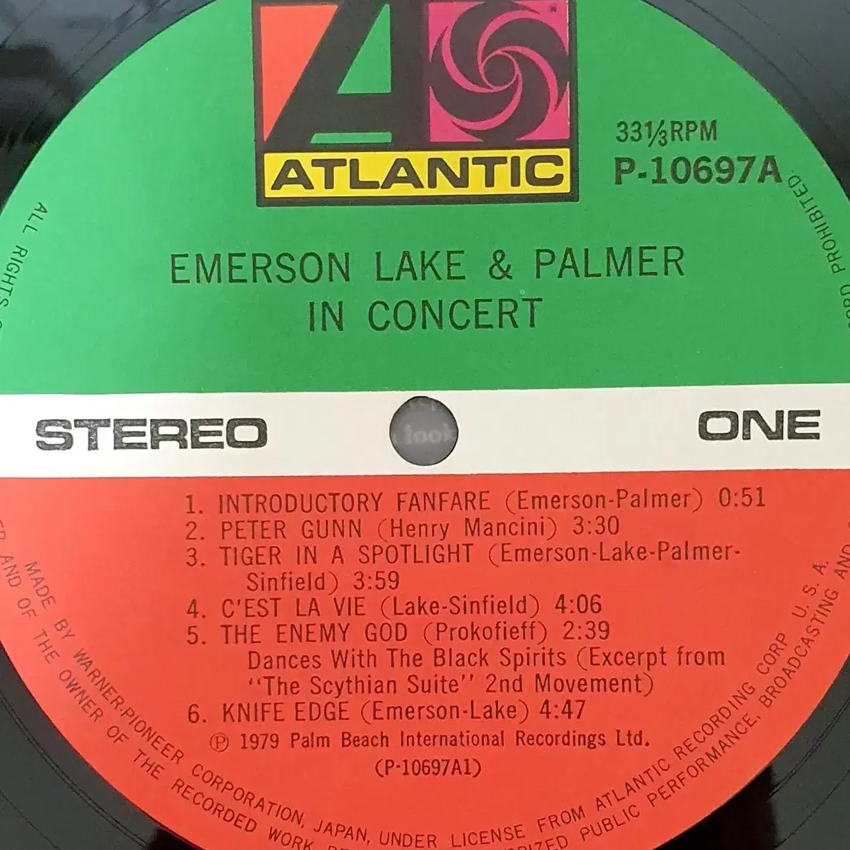 LP ㅡ Emerson Lake & Palmer  수입명반