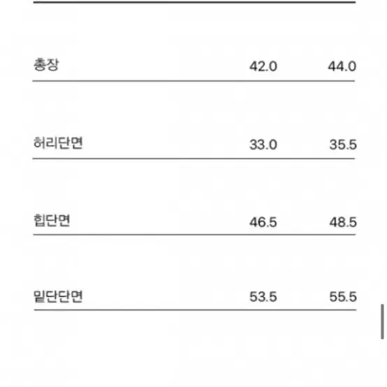 커렌트 데님 스커트