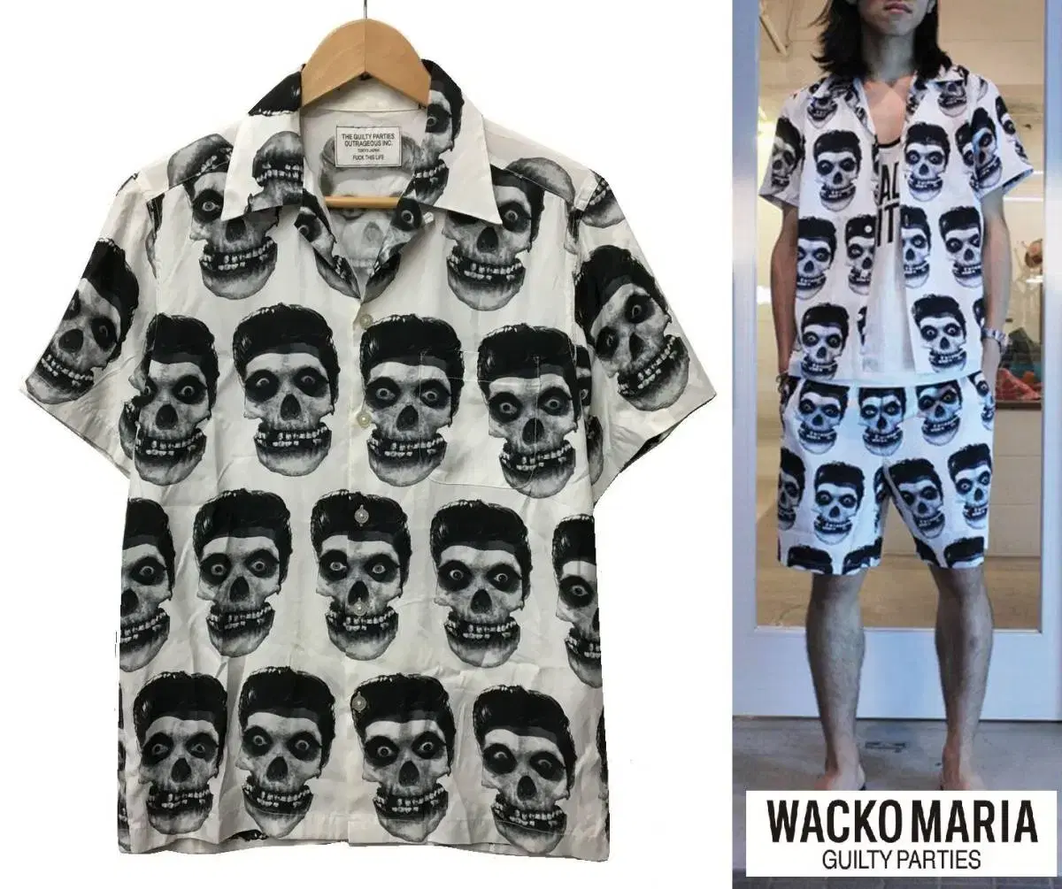 Wakomaria L Skull Shirt