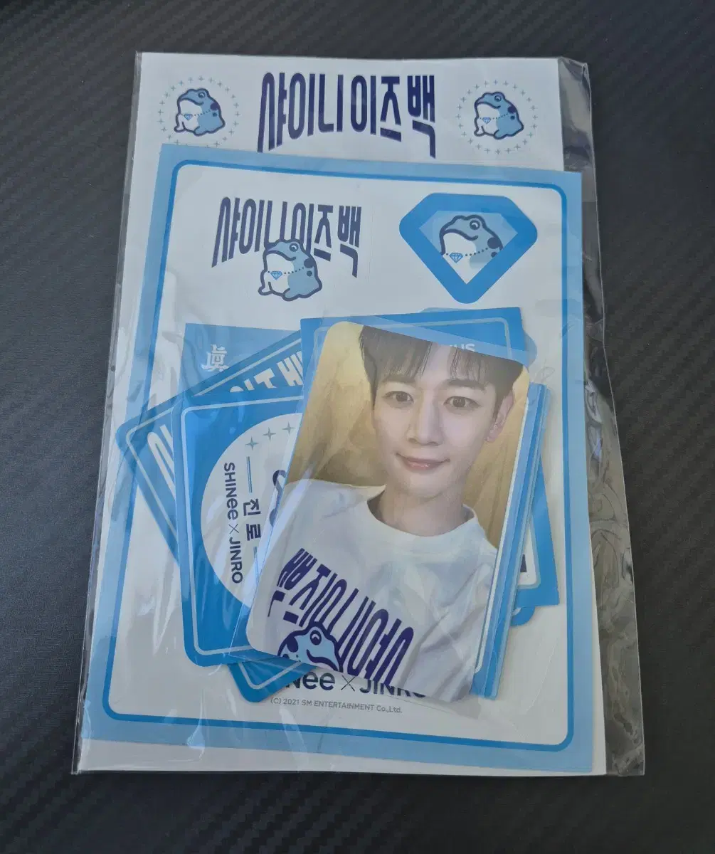 Shinee minho Career sticker and Photocard, Magnet