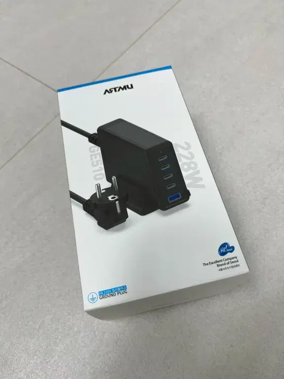 [미사용] USB PD 228W PPS GaN 초고속 멀티충전기