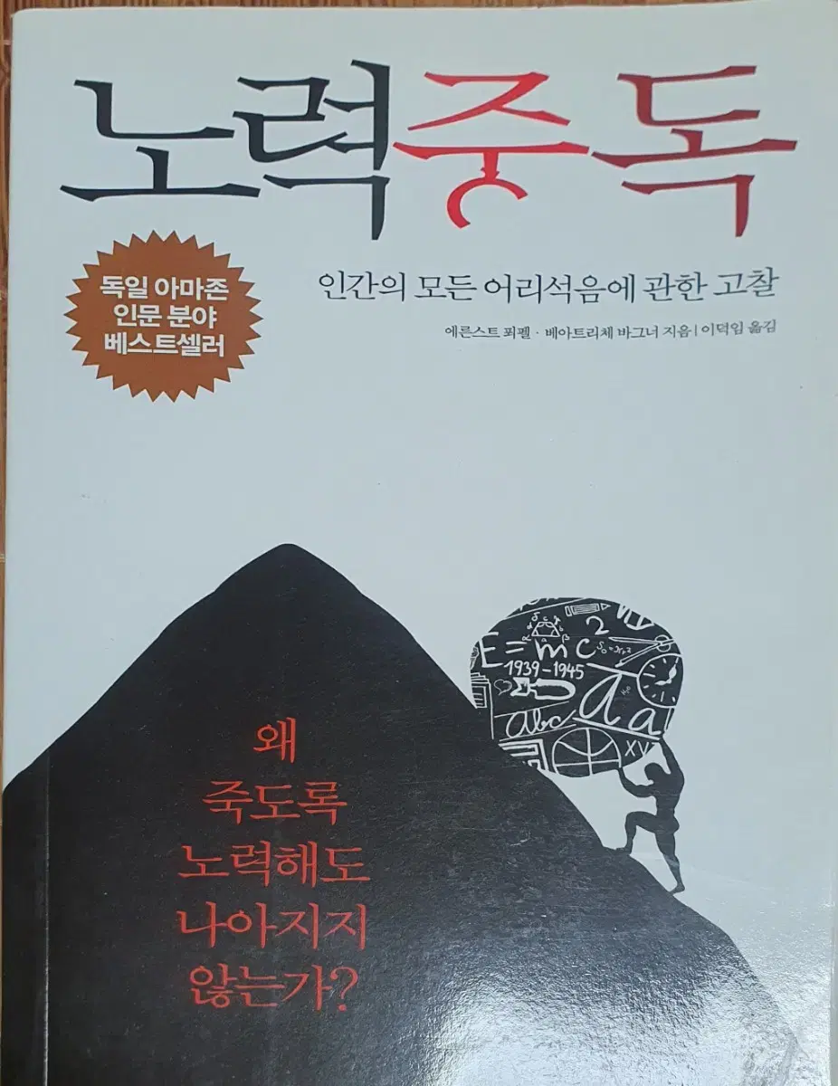 노력중독 인간의 모든 어리석음에 관한 고찰