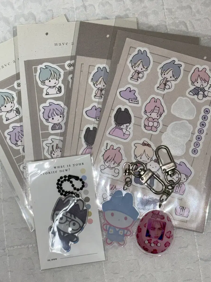 The Boyz new sticker keyring WTS