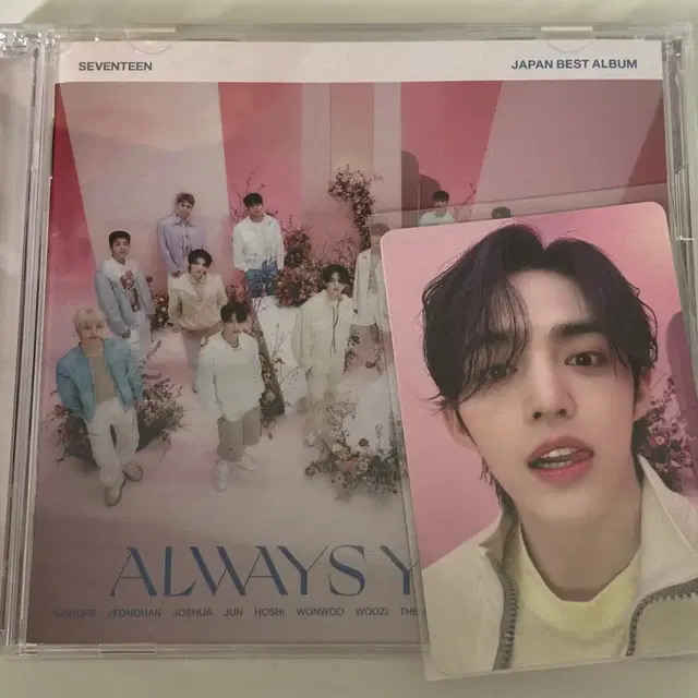 세븐틴 always yours Standard 에스쿱스 포카&앨범