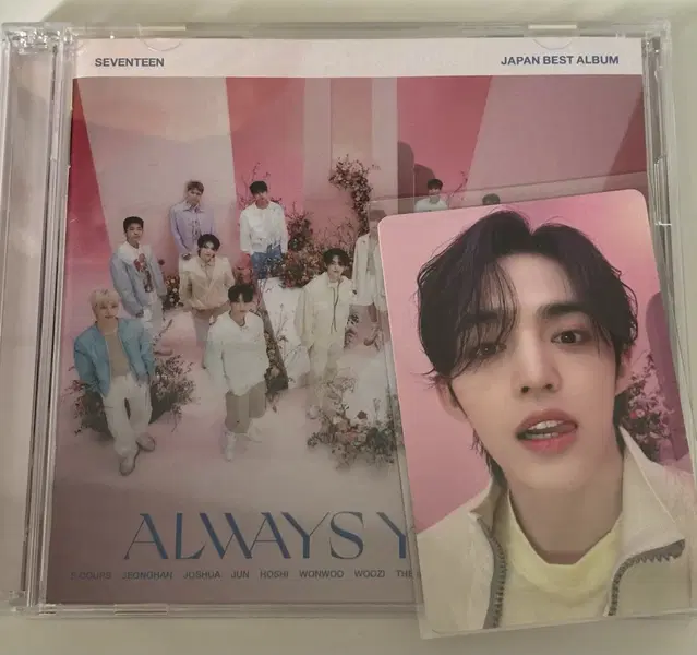 세븐틴 always yours Standard 에스쿱스 포카&앨범