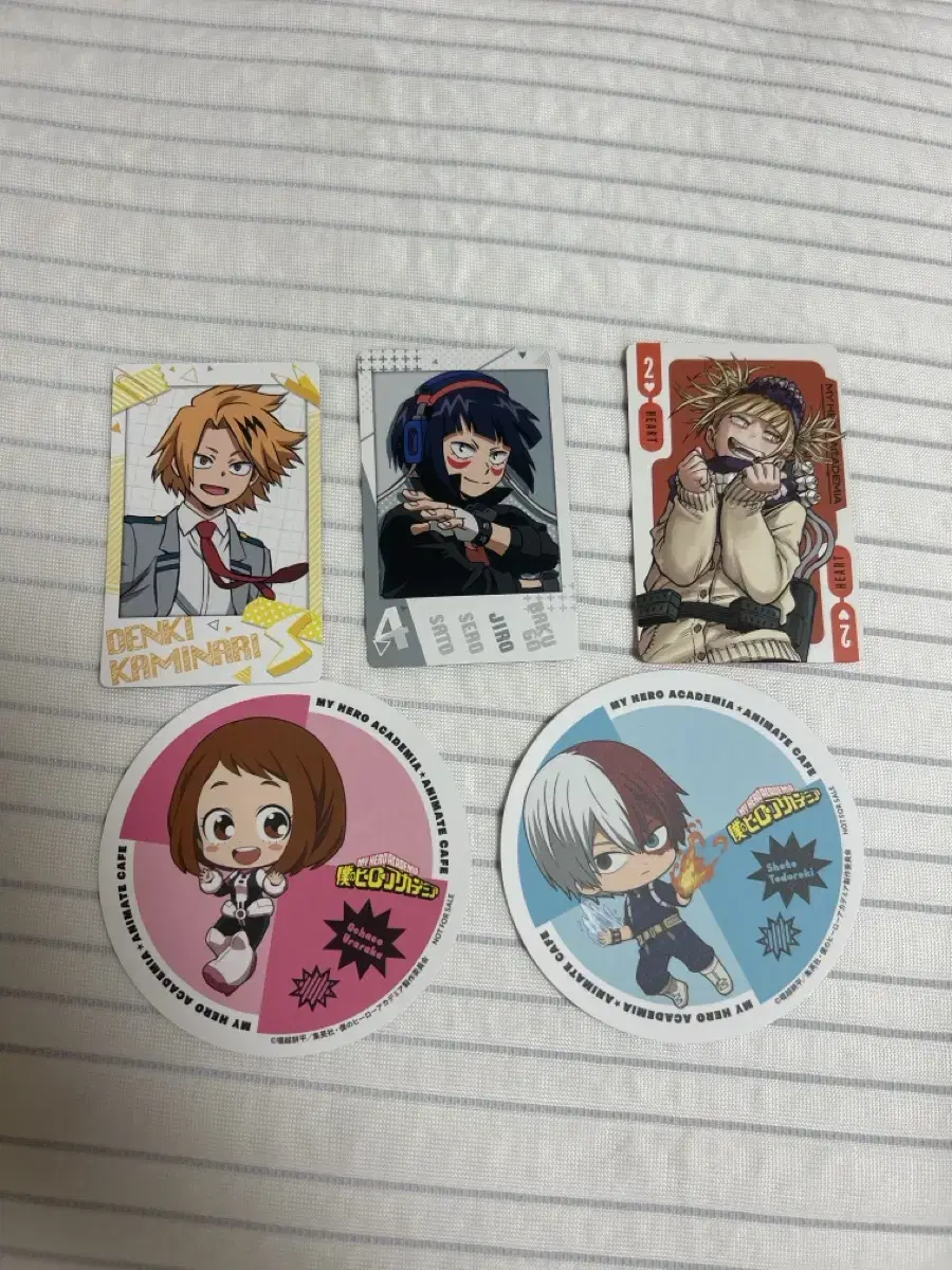 Nahia Hiroaka merchandise (playing cards, coasters, photo cards) for sale (bulk)