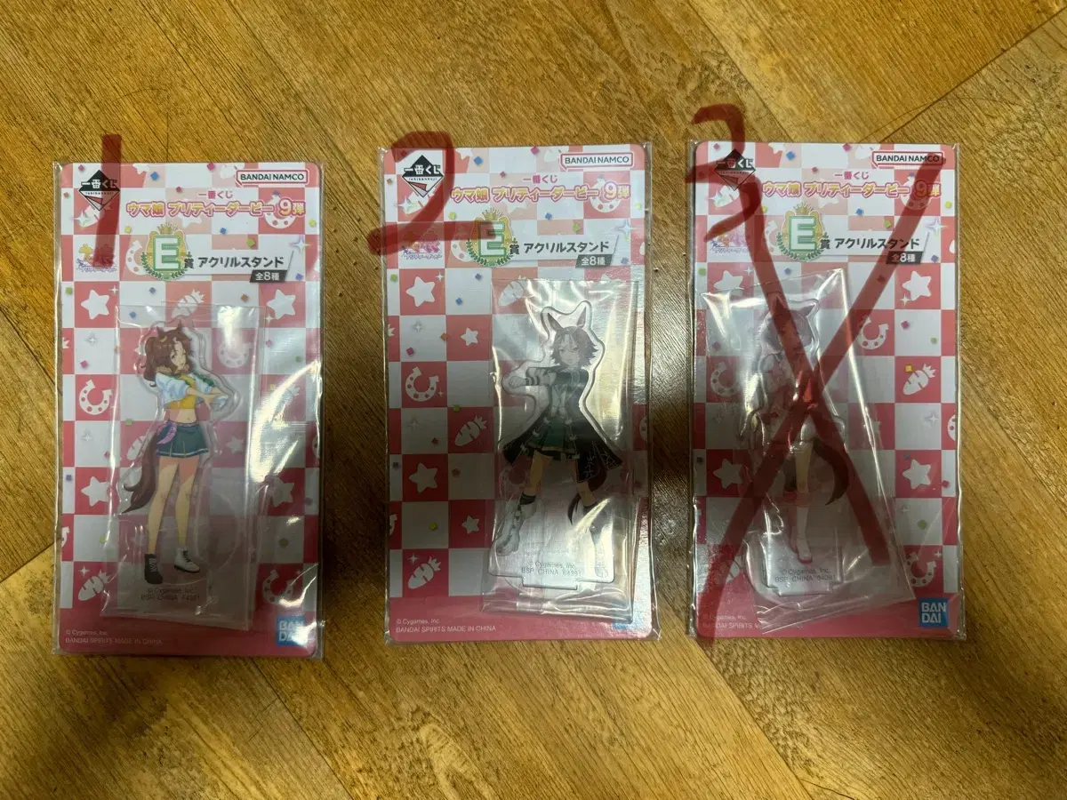 Umamusume Ichibankuji 9th E Prize acrylic stand