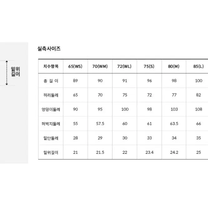 노스페이스 아이스데이 컬렉션 팬츠 85(L)