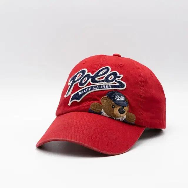 [RARE] POLO BEAR RED HAT