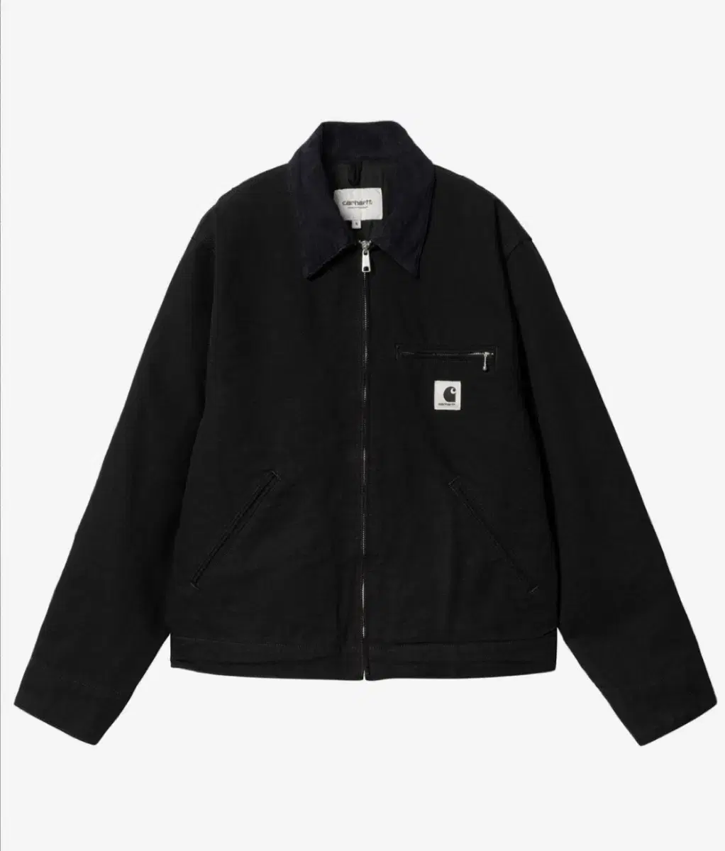 M] Calhart WIP Canvas OG Detroit Jacket Black W