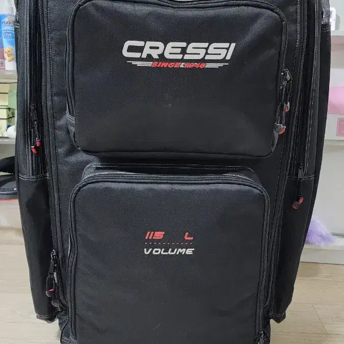 Cressi 스쿠버 다이빙 롤백 115리터