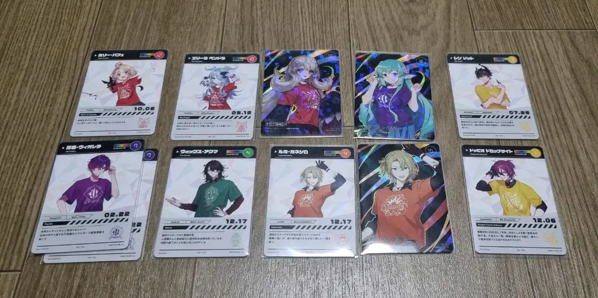 NIJISANJI EN Nijipes kard Normal Normal Rare