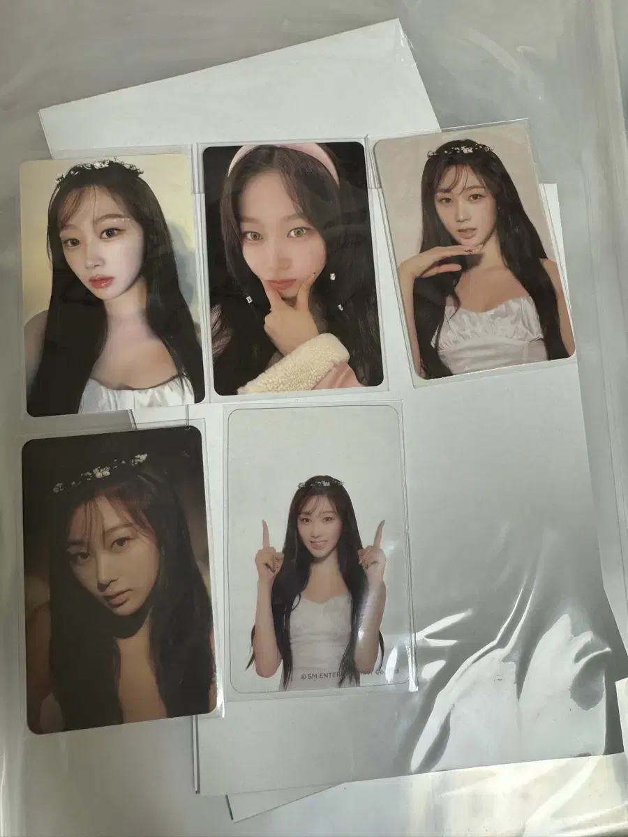 Aespa giselle seasons greetings bulk photocard Selfie 2023 2022 Season's Greetings