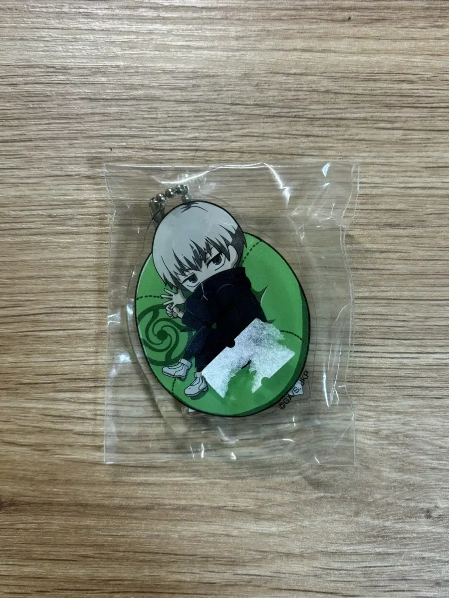 (unsealed) Shamanic Spinning Inumaki Toge keyring Mini acrylic Stand