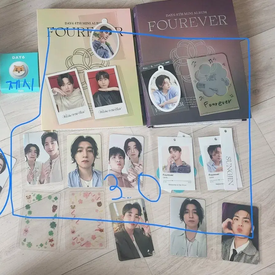 Forever unsealed album + JYP Shop pre-order benefit