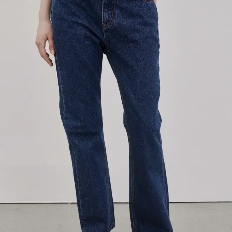 르에떼 Flare Jeans (Deep blue)